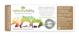 Natural Vitality Liquid Colostrum Label