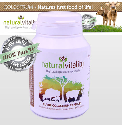 ALPINE COLOSTRUM CAPSULES 100% organic 180 capsules